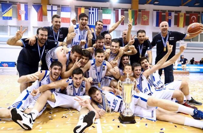 #FIBAU18EUROPE: Το Ρέθυμνο BC Cretan Kings συνεχάρη τους πρωταθλητές