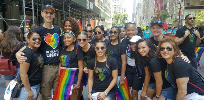 NBA και WNBA στο Pride Parade της Νέας Υόρκης!
