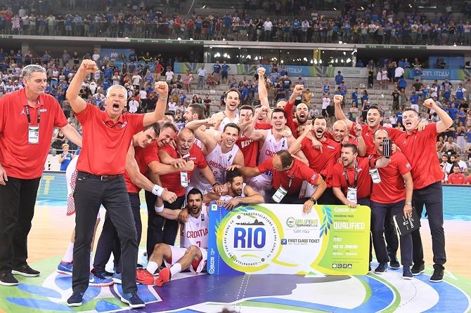 #FIBAOQT: Επική πρόκριση στο Ρίο για τους Κροάτες!