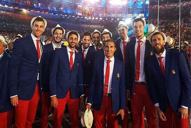 #Rio2016: Ευχαριστήθηκαν την τελετή έναρξης οι Ισπανοί(pics)