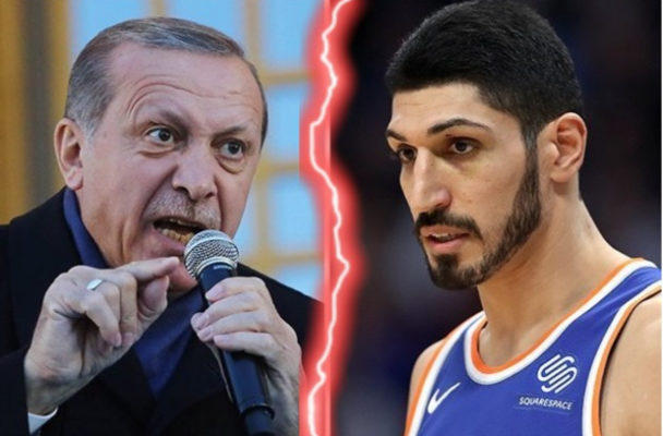 «Καρφάρα» Kanter για FIBA και Erdogan