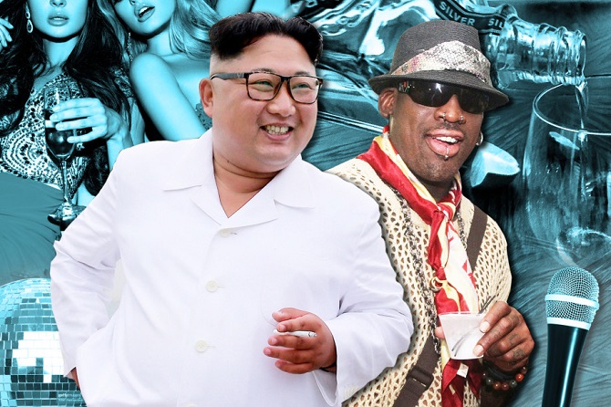 Rodman: Το ξέφρενο πάρτι με τον Kim Jong-un μαζί με «καυτές» γυναίκες και vodka