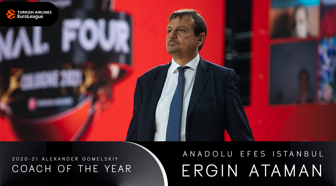 Ergin Ataman: Ο καλύτερος προπονητής της EuroLeague