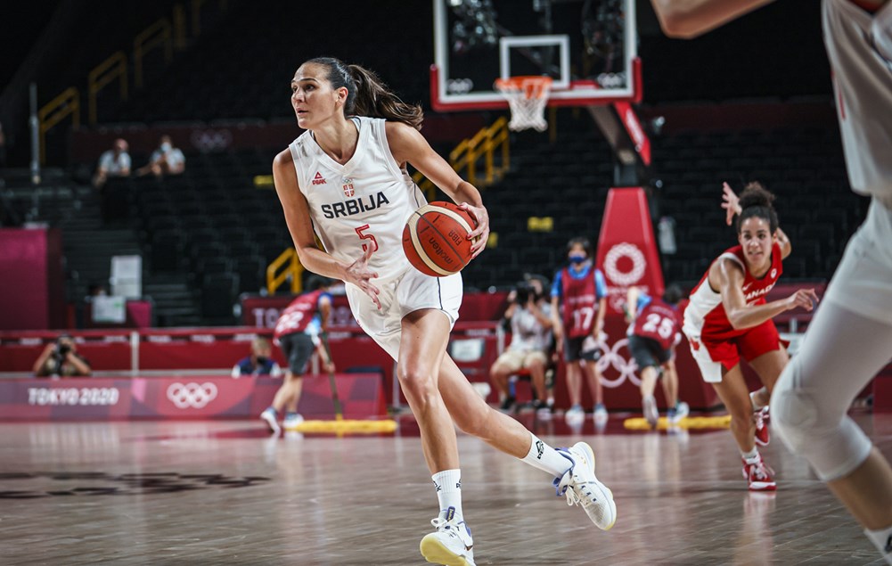 Ολυμπιακοί Αγώνες Γυναικών: Με φόρα από το EuroBasket η Σερβία κέρδισε τον Καναδά