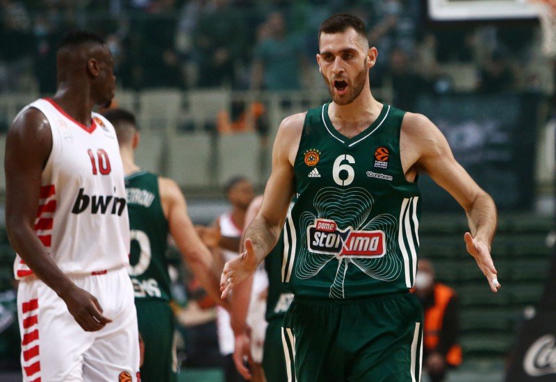 EuroLeague: «Πρωταθλητής» στα double doubles o Παναθηναϊκός