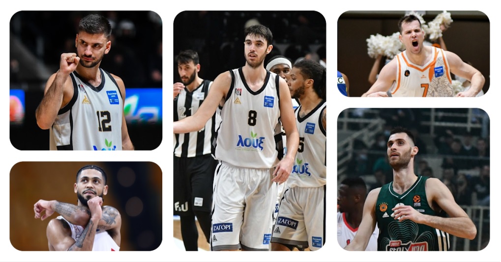 Basket League: Οι πρώτοι Έλληνες στις στατιστικές κατηγορίες (12η αγωνιστική)