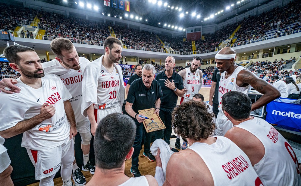 Γεωργία: Οι 12 εκλεκτοί του Ζούρου για το Eurobasket