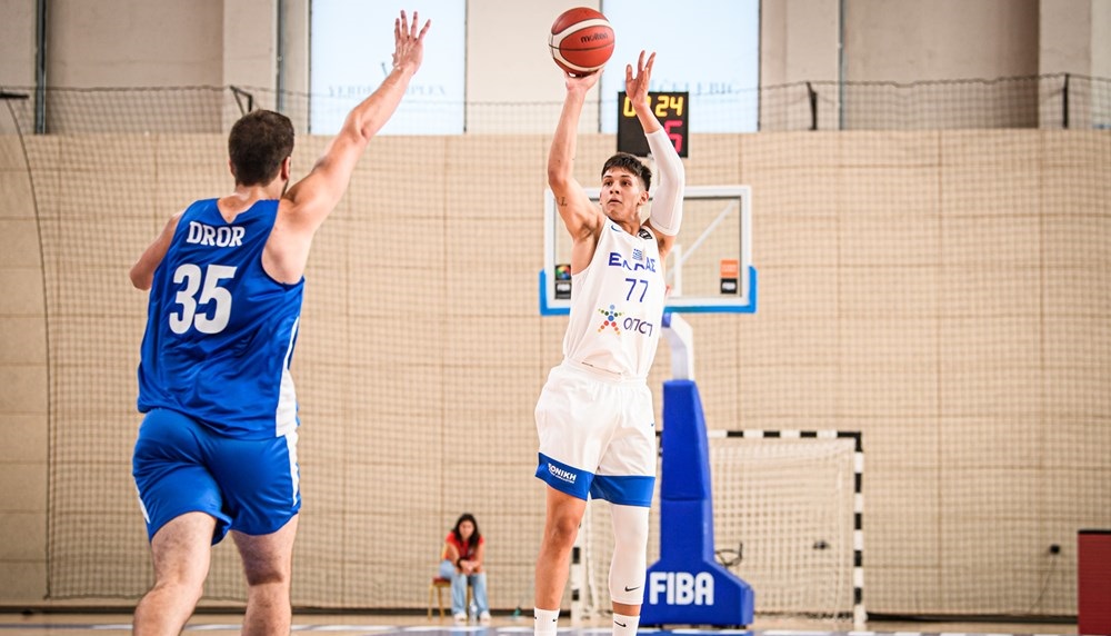 Ελλάδα – Ισραήλ 65-69: Κακό ξεκίνημα στο EuroBasket U20