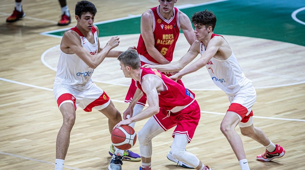 FIBA EuroBasket U18: Με Βόρεια Μακεδονία η Ελλάδα για τις θέσεις 9-16