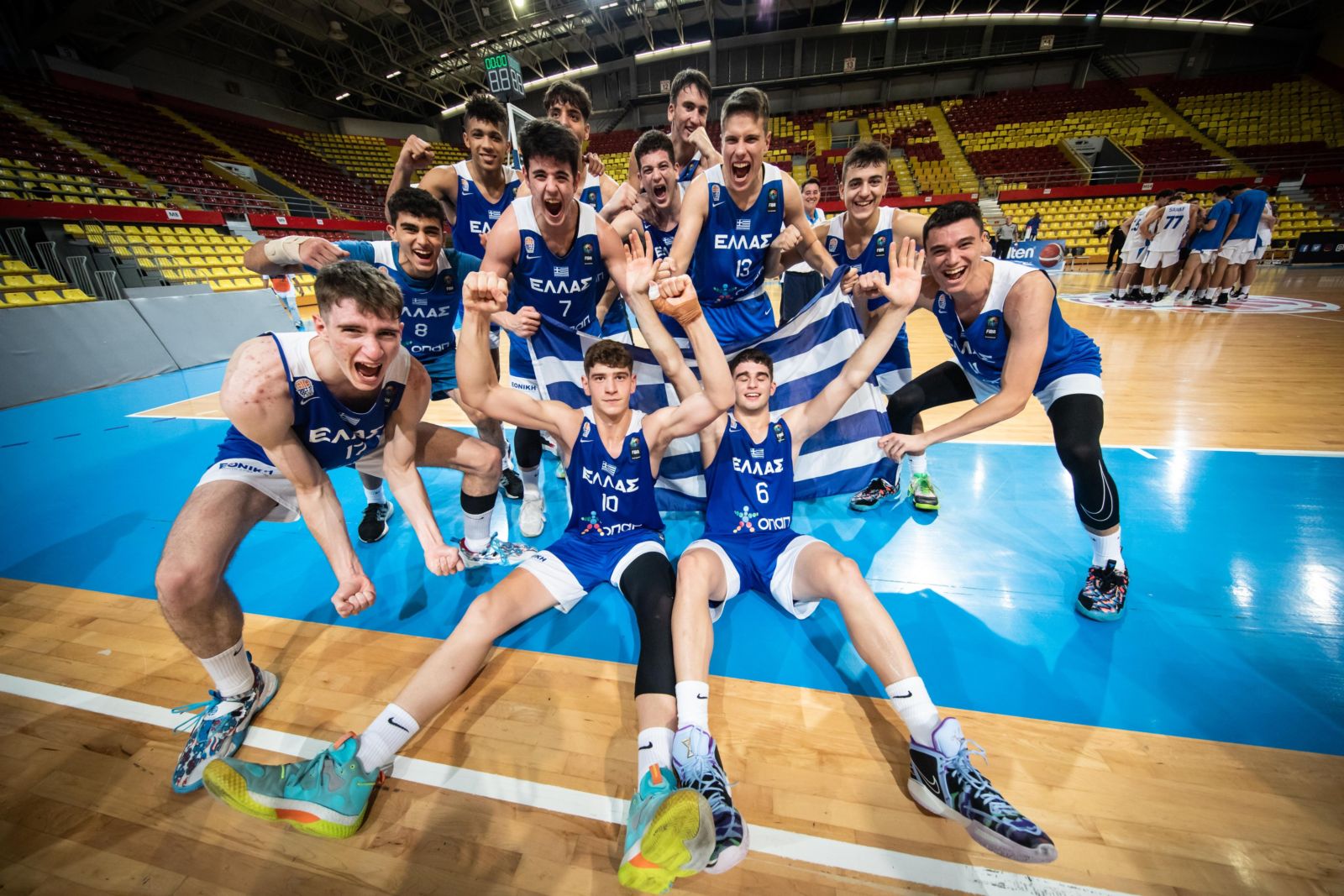 Εθνική Παίδων: Οι πρώτοι σκόρερ του EuroBasket U16