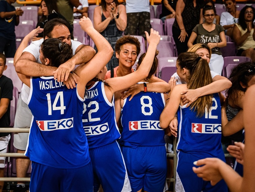 FIBA Eurobasket Νεανίδων: Μαθηματικά 1η η Ελλάδα στο 2ο όμιλο!