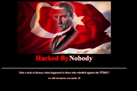 Τούρκοι χάκαραν την σελίδα του Προμηθέα