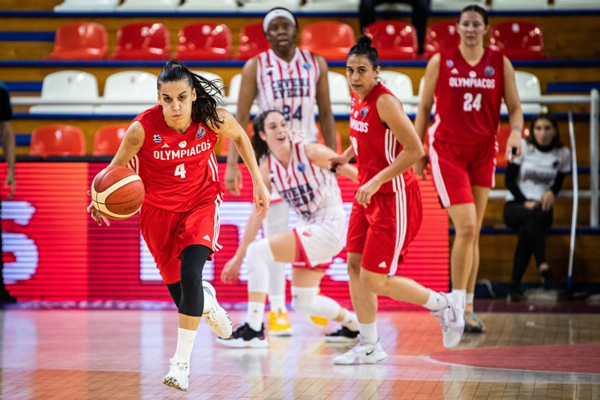 Red Star Belgrade – Ολυμπιακός: Εντυπωσιακή νίκη και πρόκριση στην Euroleague Women