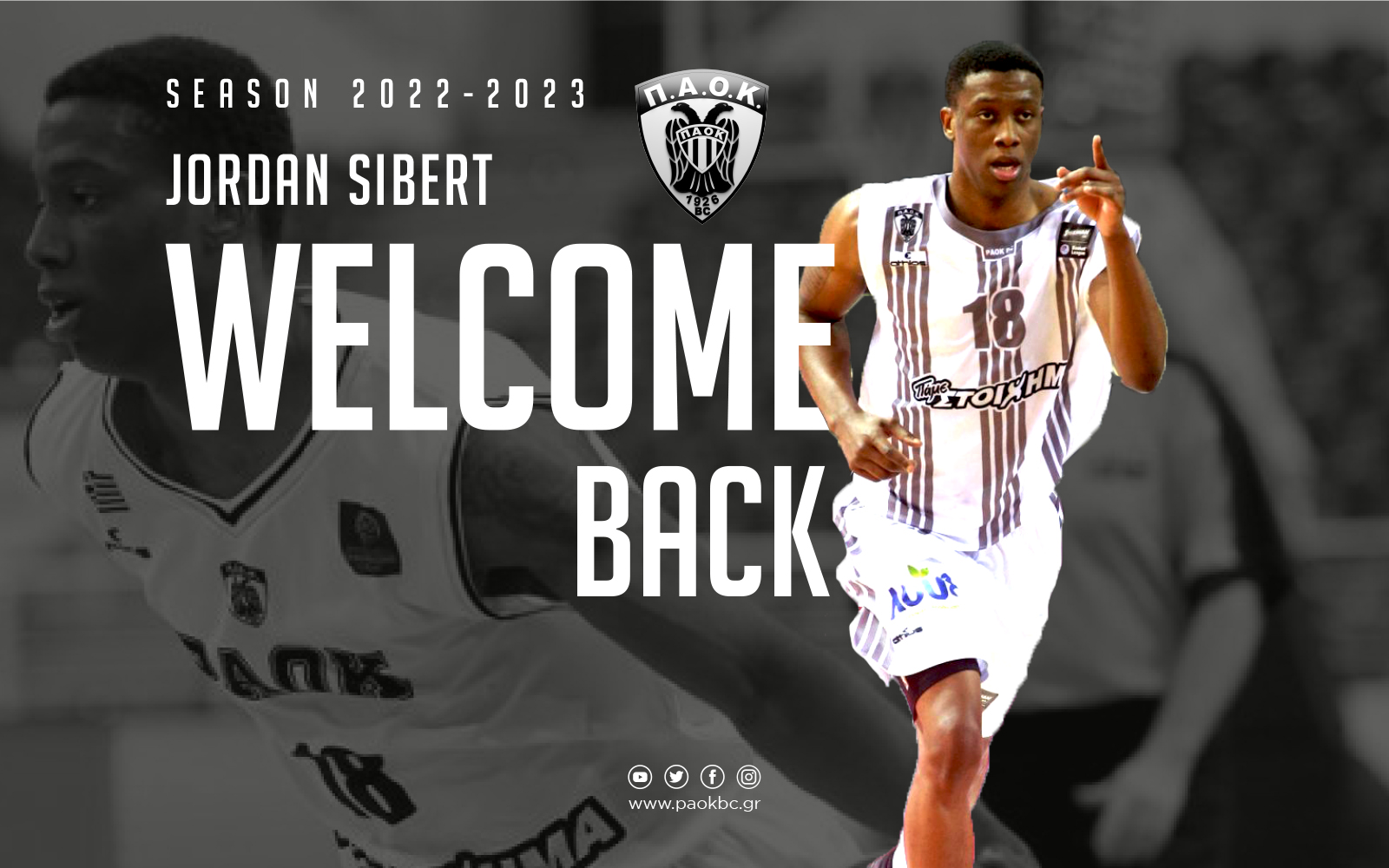 ΠΑΟΚ: Ανακοινώθηκε η επιστροφή του Sibert!