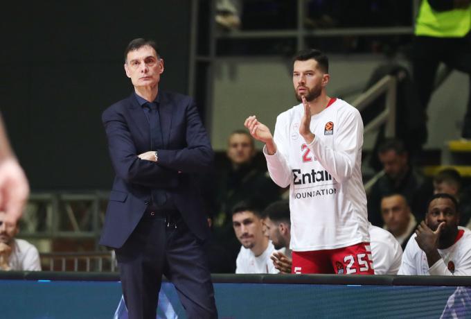 Μπαρτζώκας: “Δεν ματσάραμε το psysical game του Crvena Zvezda στην τρίτη περίοδο”
