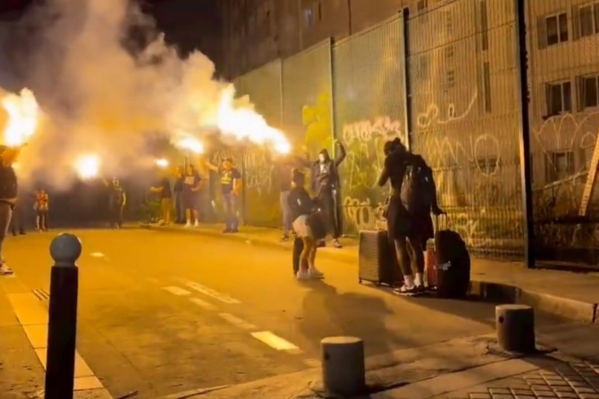 ‘Εστησαν πάρτι οι οπαδοί της Partizan κατά την αποχώρησή του Lessort από το Βελιγράδι