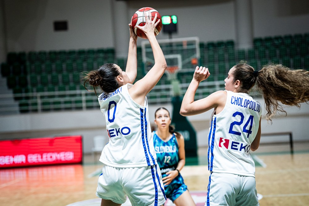 Ελλάδα – Σλοβενία 49-64 : 0/3 για τις Κορασίδες στο Ευρωμπάσκετ (+vid)