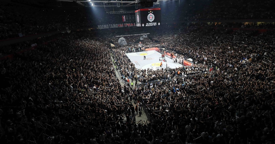 Partizan: Απέβαλλε δια βίου οπαδό της από την Stark Arena!